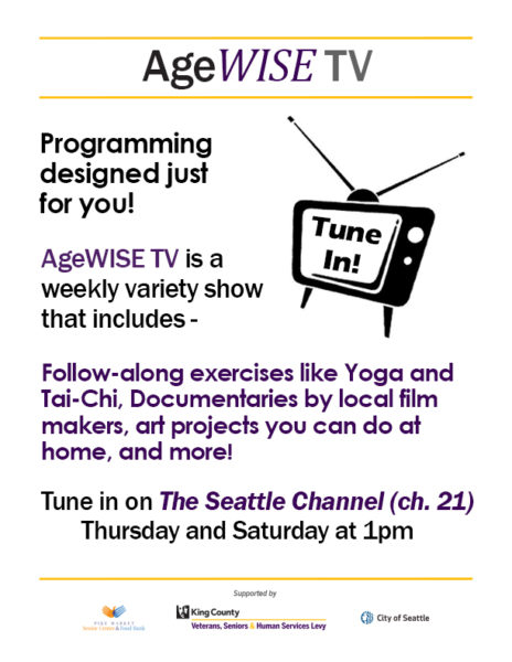 AgeWise TV - Seattle Channel programming for older adults