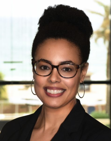 closeup of Dr. Raina Croff, an African American woman