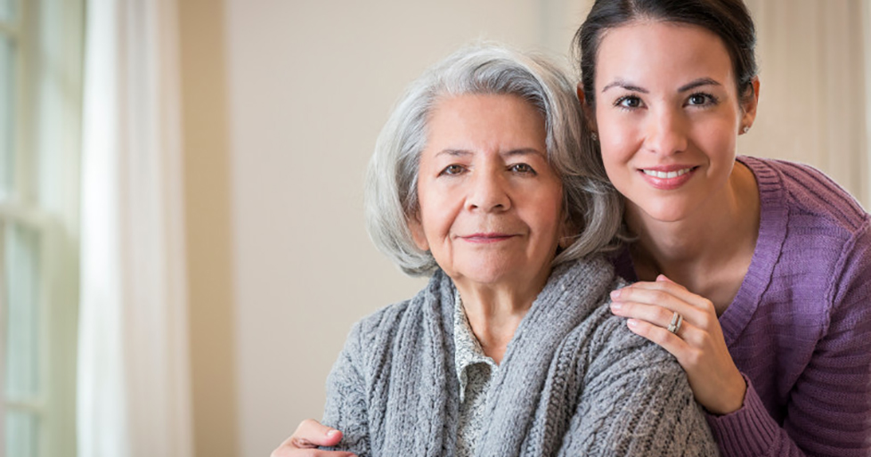 two women, one older, one younger, possibly mother and daughter